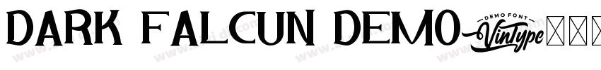 Dark Falcun Demo字体转换